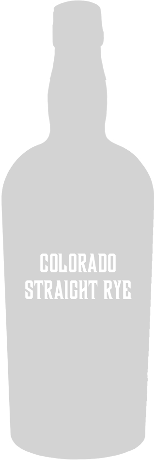 Colorado Straight Rye Whiskey by Peach Street Distillers