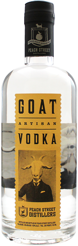 Goat Artisan Vodka by Peach Street Distillers