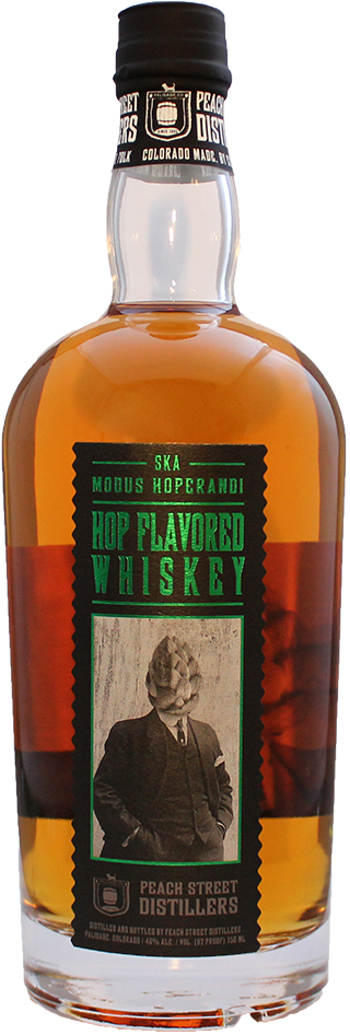 Ska Modus Hoperandi Hop Flavored Whiskey by Peach Street Distillers