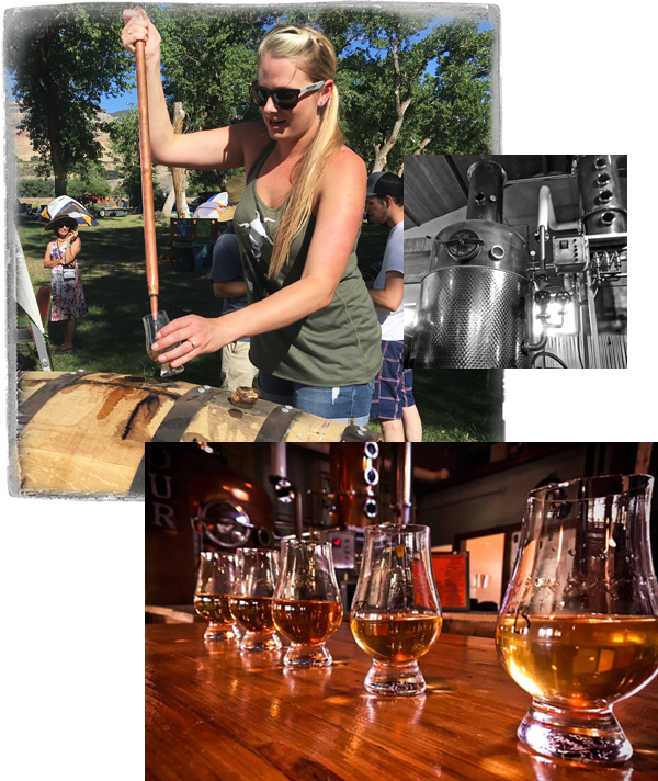 Distillery tours at Peach Street Distillers, Palisade, CO