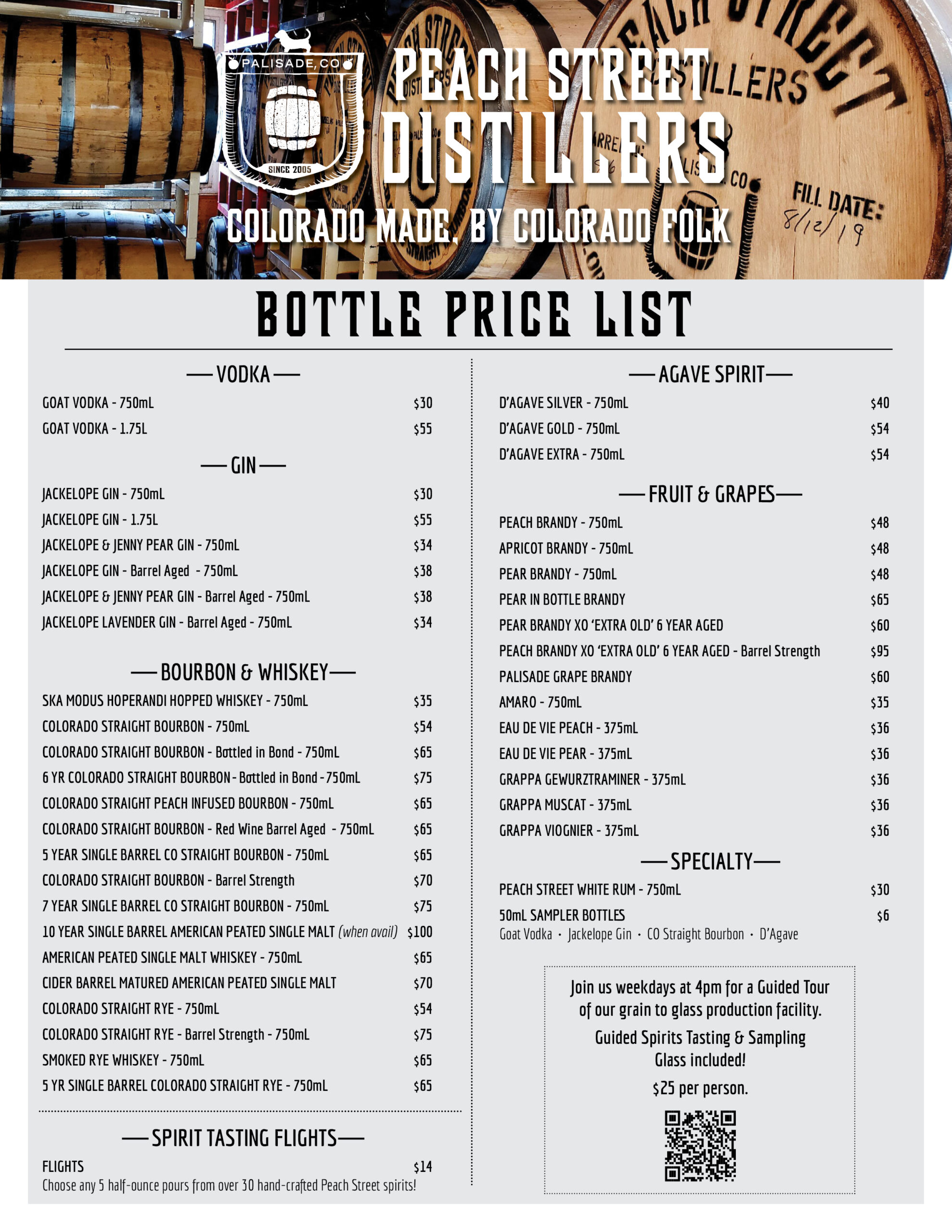 Bottle List